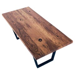 Industrial Solid Oak Table – NEO