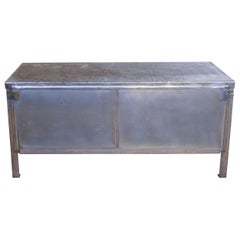 Used Industrial Steel Bench