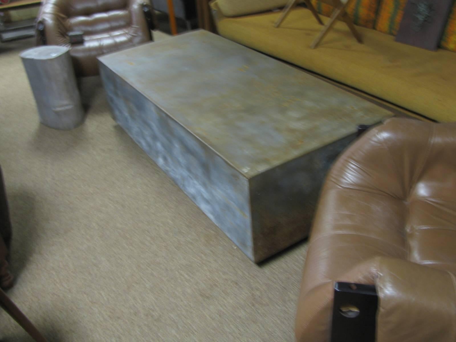 Industrial Steel Cocktail Table 5