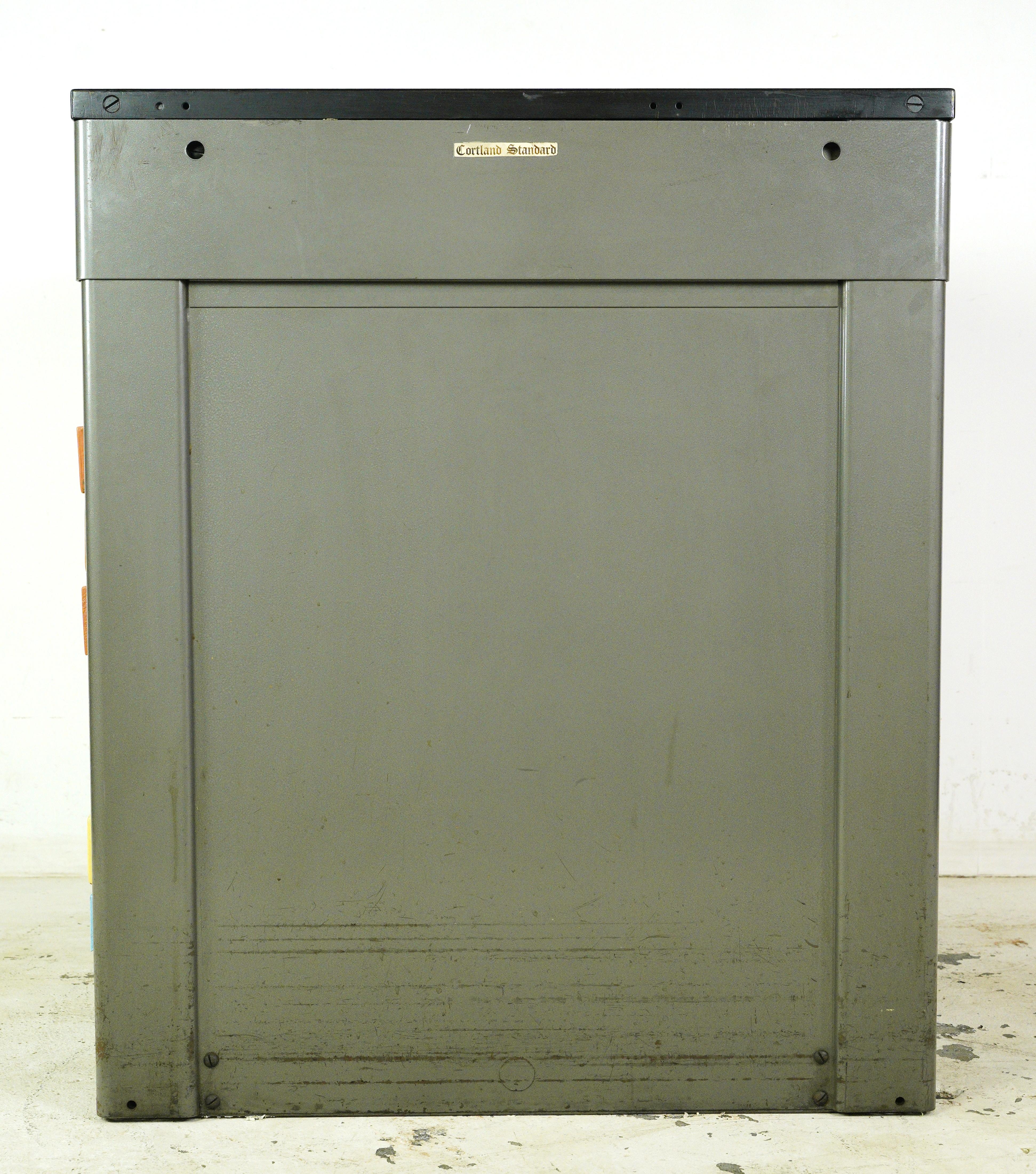 Industrial Steel Colorful 11 Drawer Map Cabinet Flat File 5