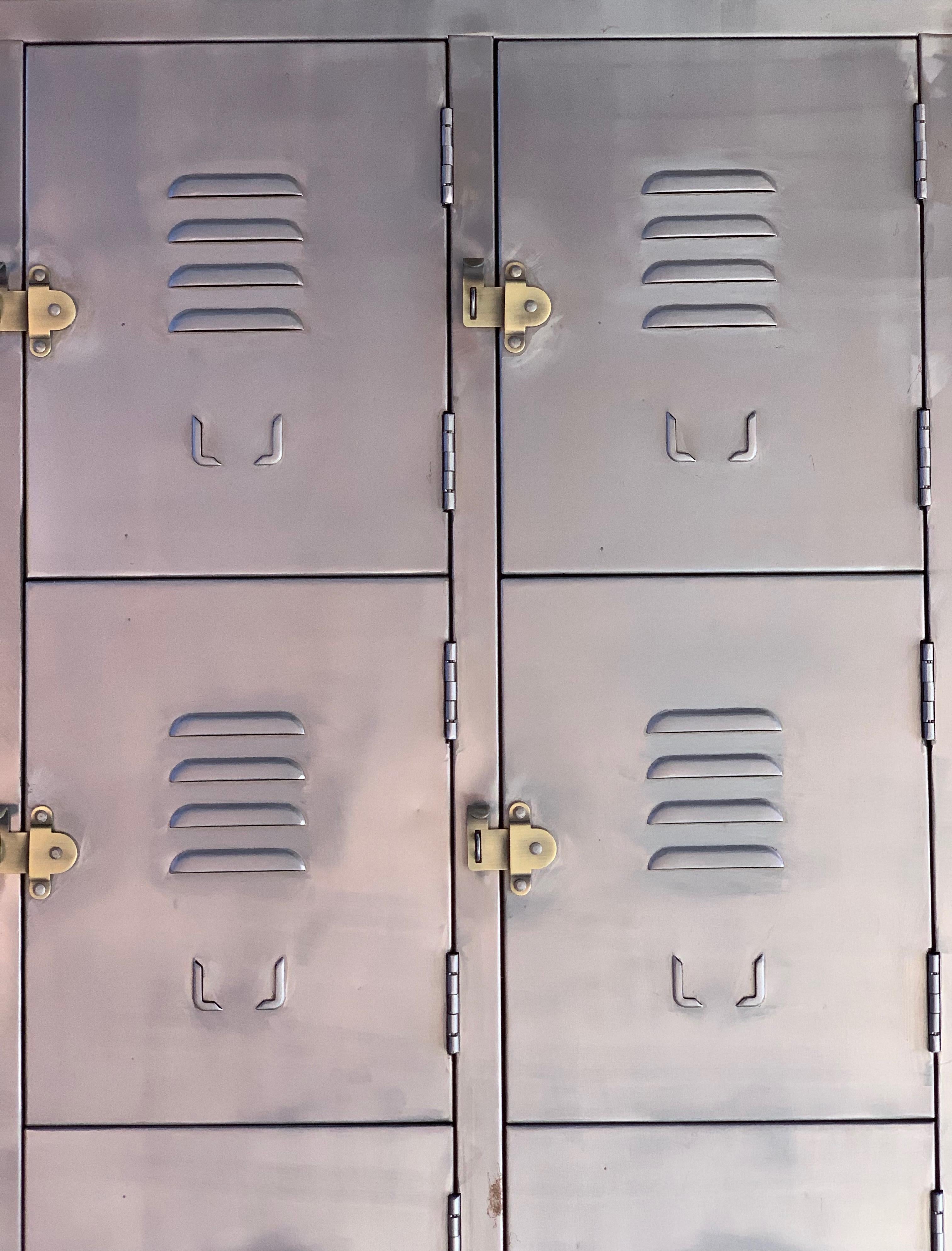 steel school lockers
