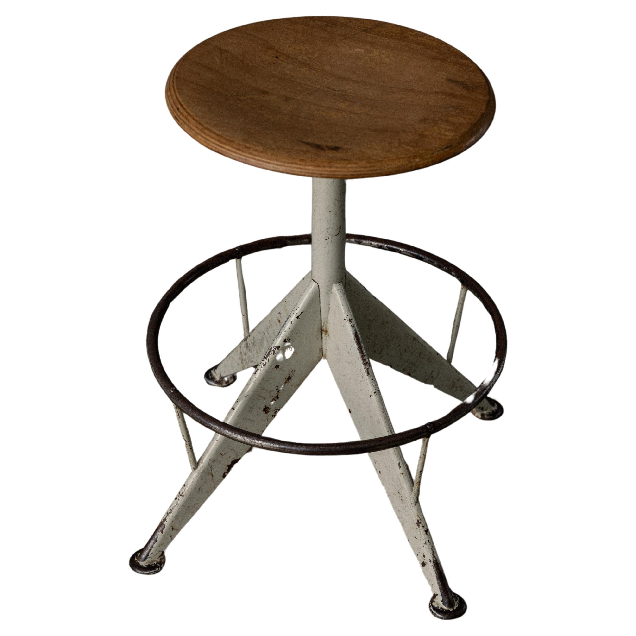 Industrial Stool Attributed to Friso Kramer