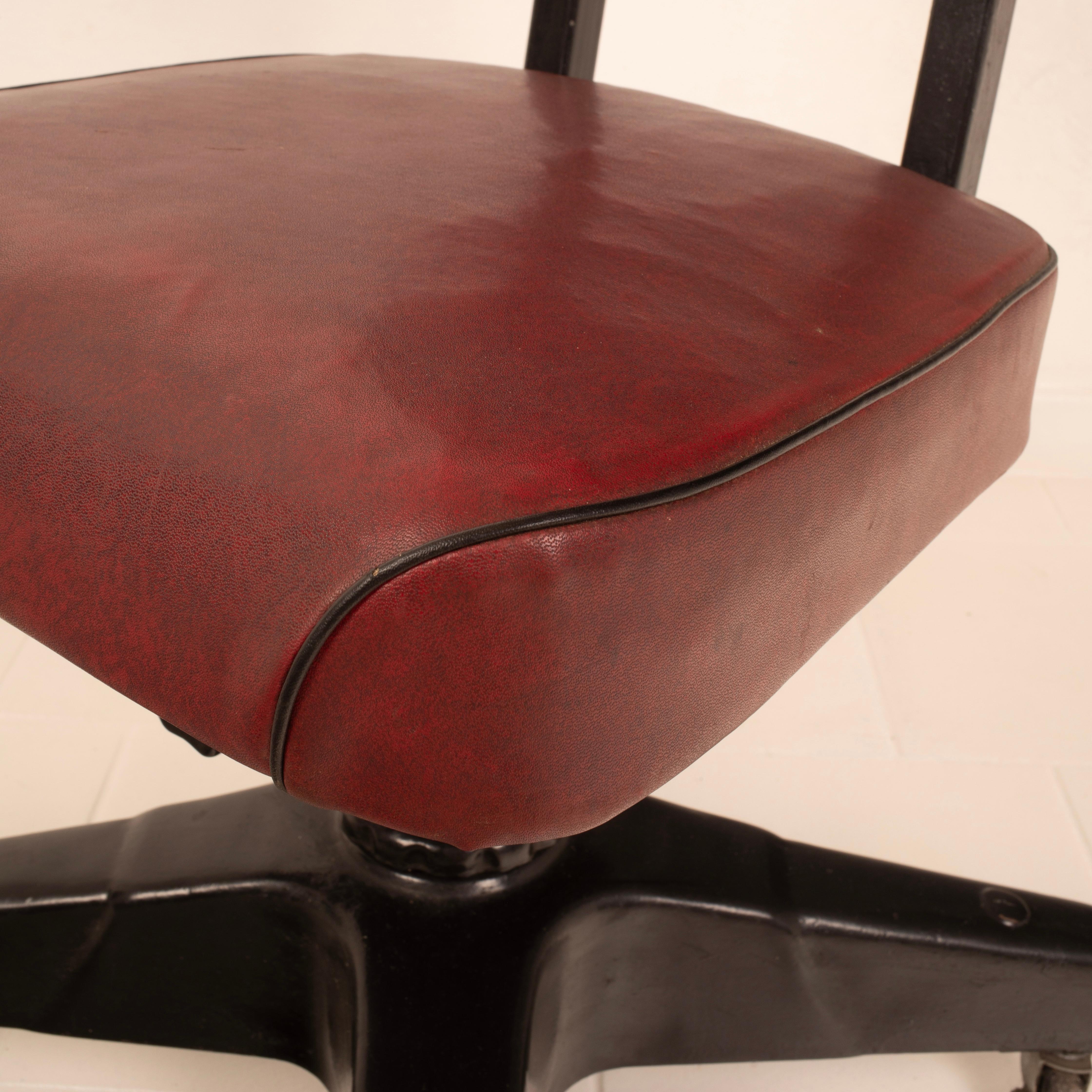 Industrial Stool by Chromcraft Corporation Stool USA 1944 For Sale 13
