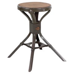 Industrieller Industriehocker der Evertaut Company England