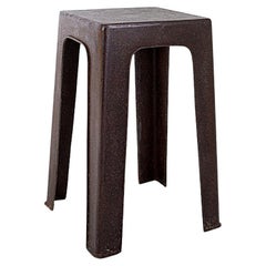 Taburete industrial estilo Tolix