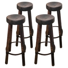 Antique Industrial Stools Bar Stools