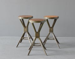 Industrielle Hocker von Evertaut Circa 1940s