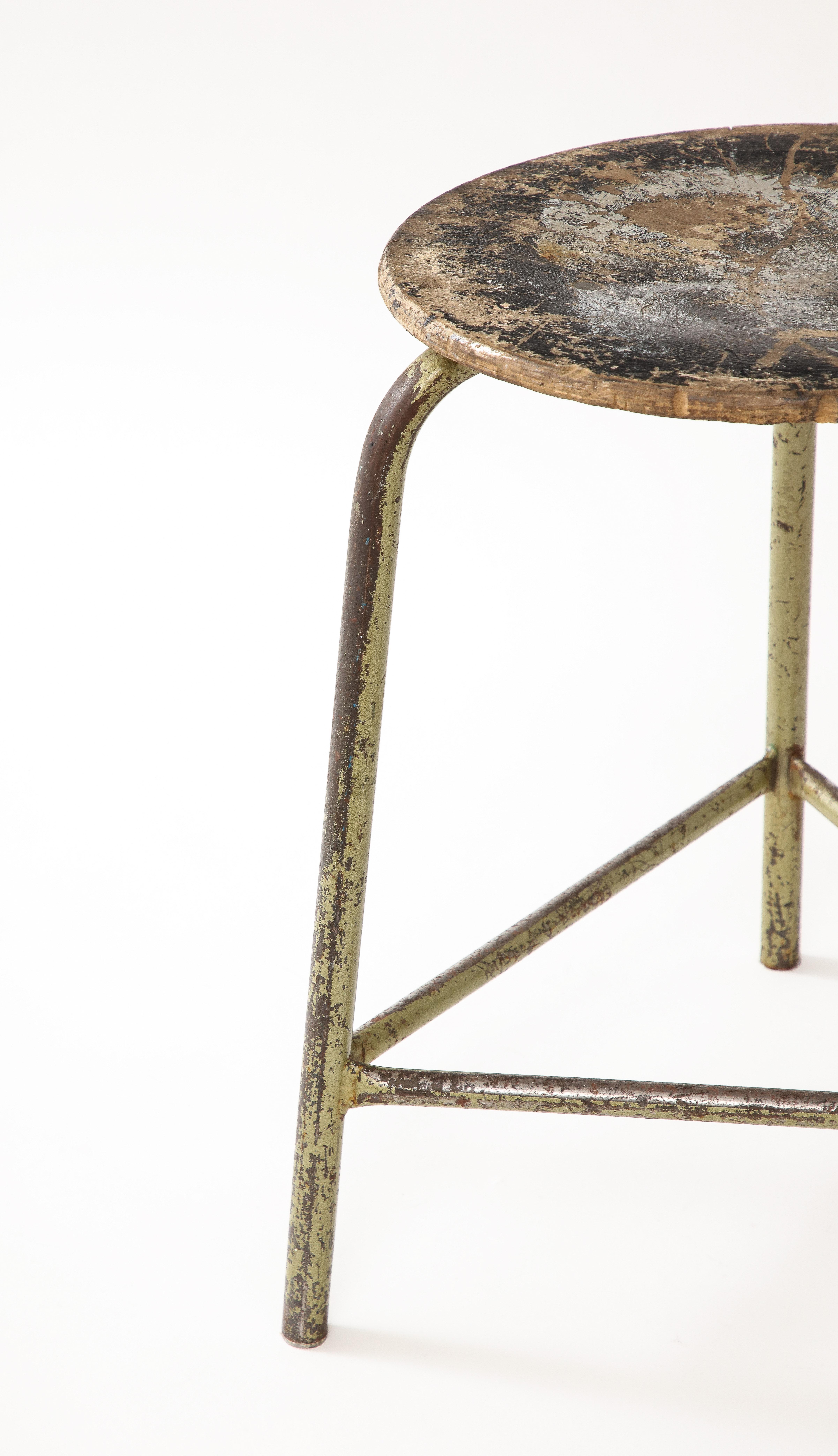 Industrial Stools, France, c. 1960 For Sale 1