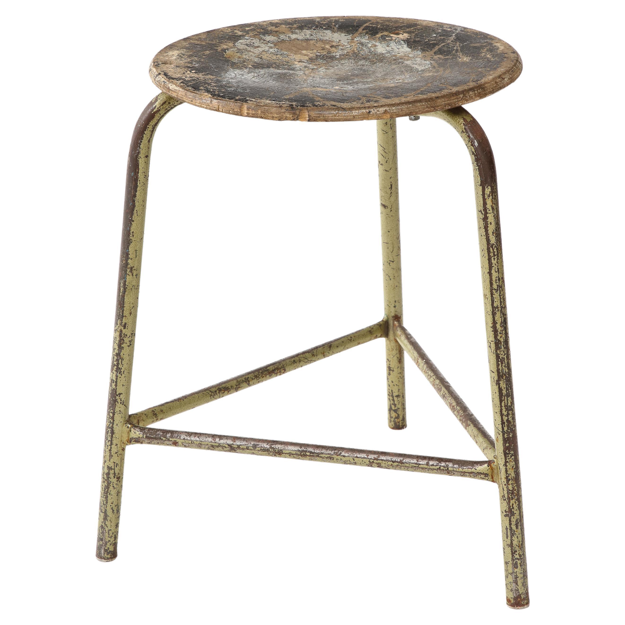 Industrial Stools, France, c. 1960 For Sale