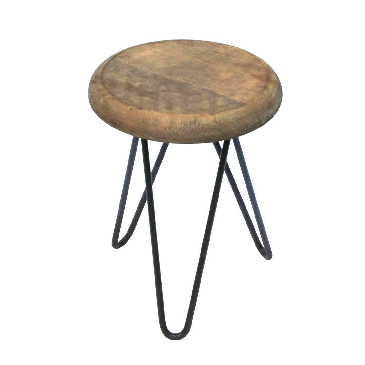 Classic design, beautiful in simplicity, clear lines and timeless shape. 
Original military stools from East-European airbase.

Priced per individual item. Contact us for shipping prices for larger quantities.