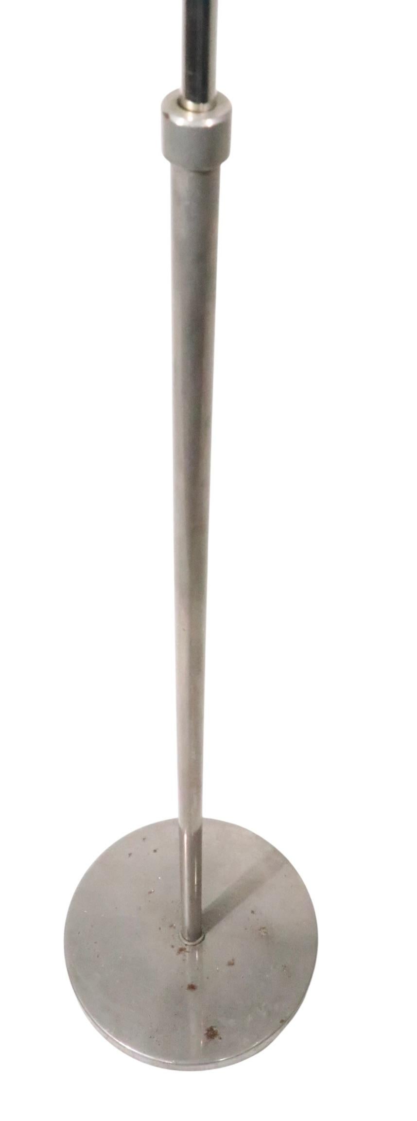 Industrial Style Adjustable Pharmacy Reading Lamp For Sale 6