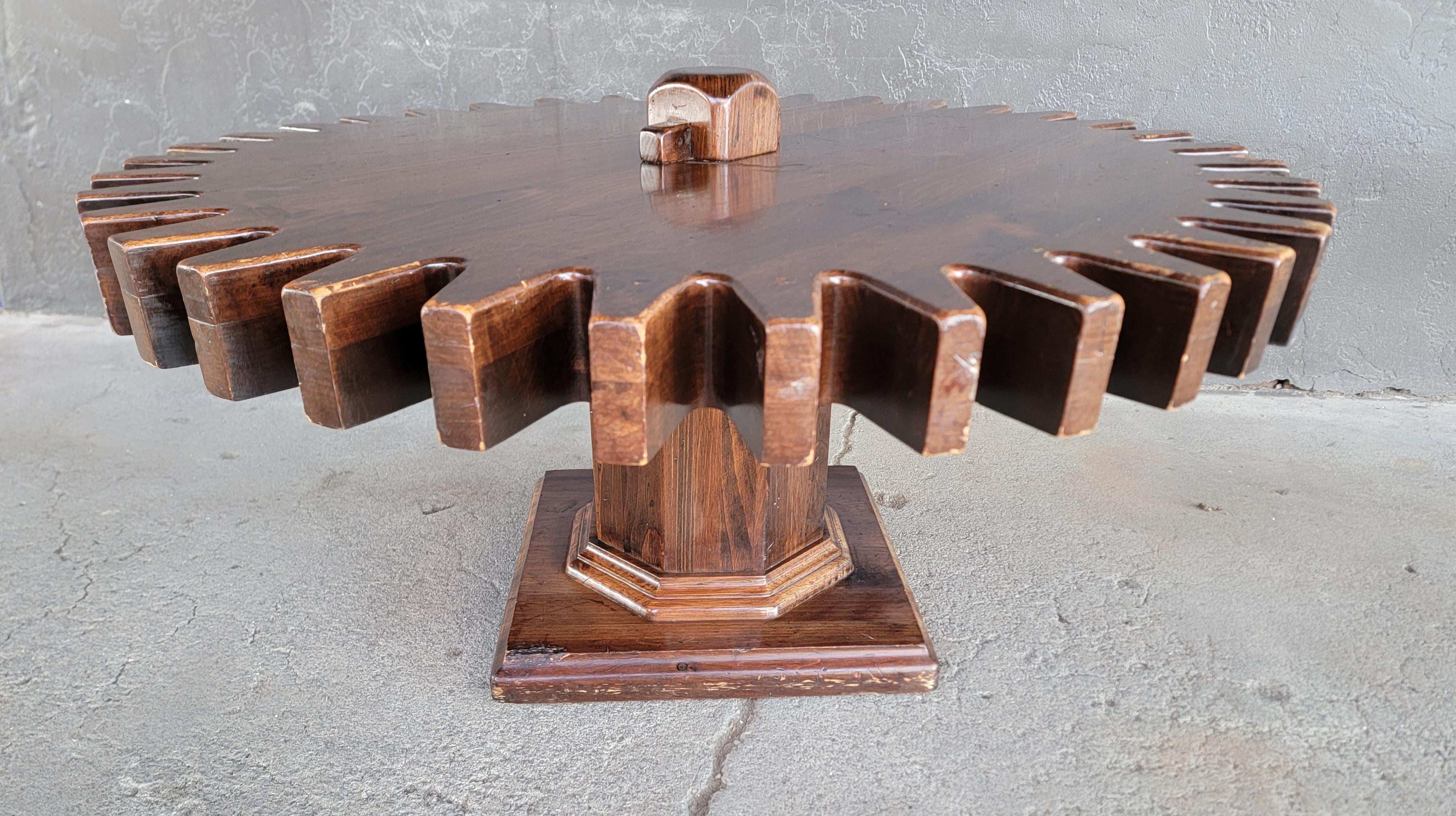Industriel Table basse de style industriel par Ethan Allen, années 1970 en vente