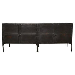 Industrial Style Iron Tool Chest Sideboard Cabinet