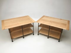 Stainless Steel Kitchen Islands by Old Plank Any Size Optional Tops Materials