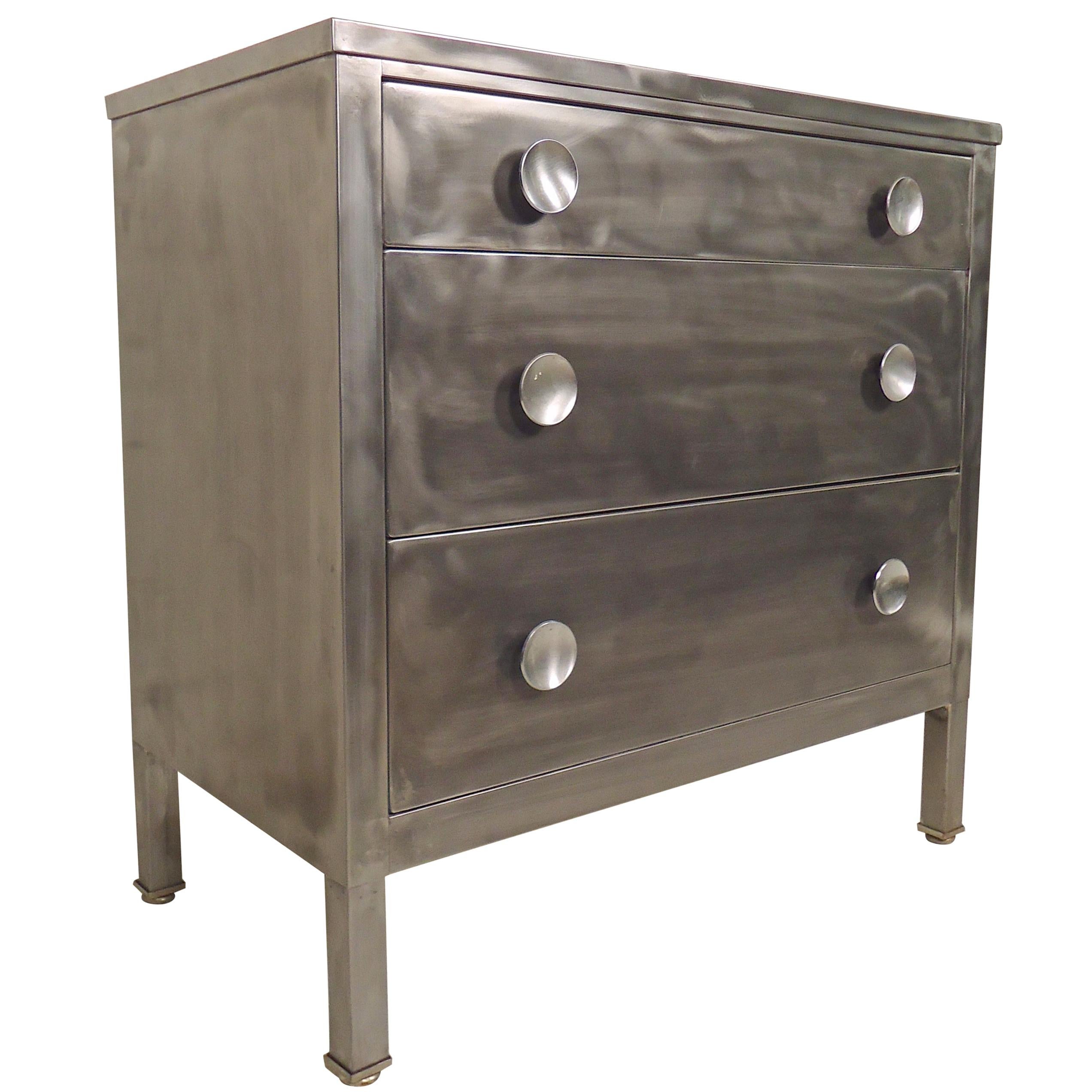 Industrial Style Metal Dresser