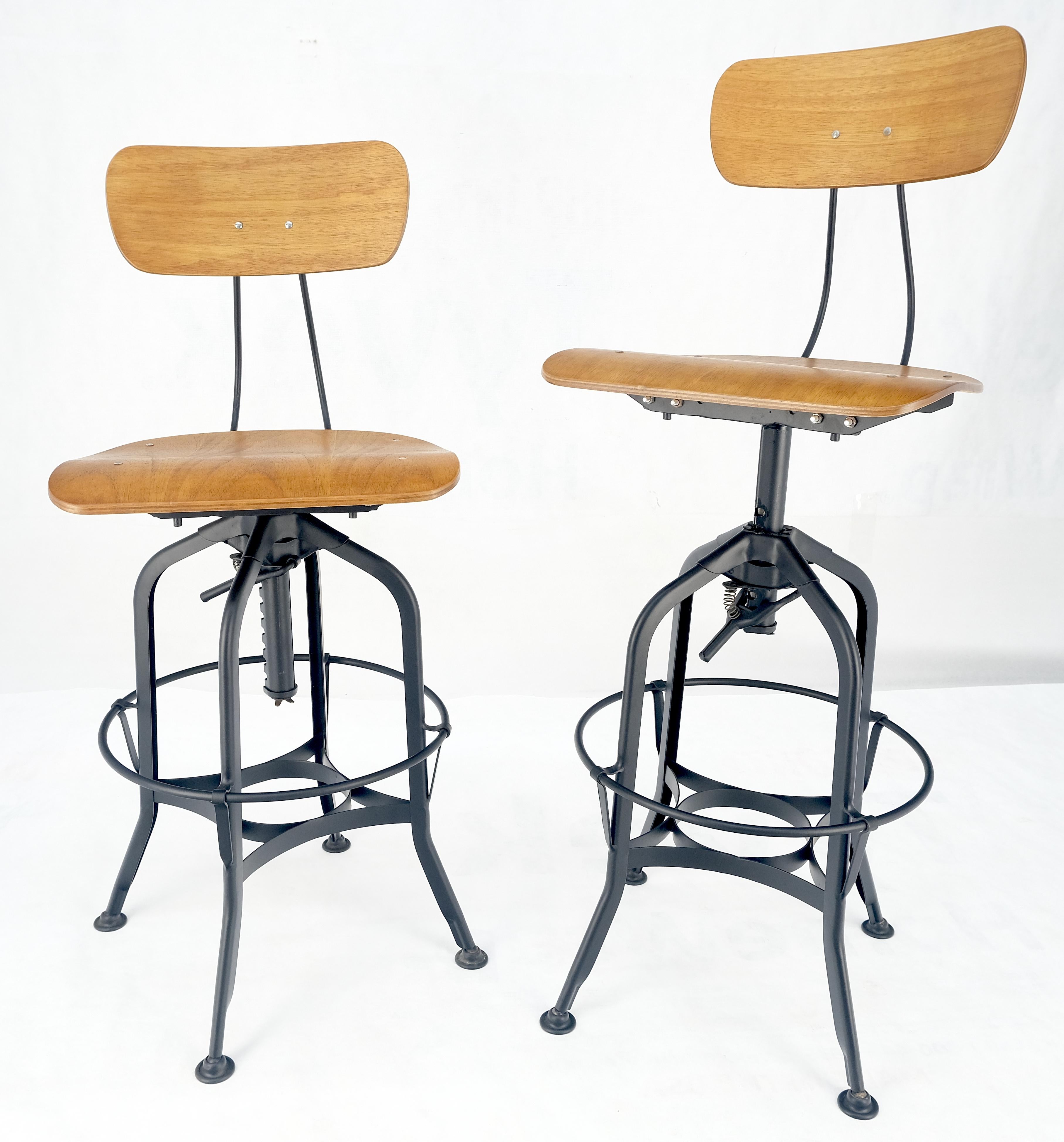 Industrial Style geformte Sperrholz Sitze Industrial Drafting Hocker MINT! (Unbekannt) im Angebot