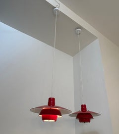 Coppia di lampade UFO in stile industriale