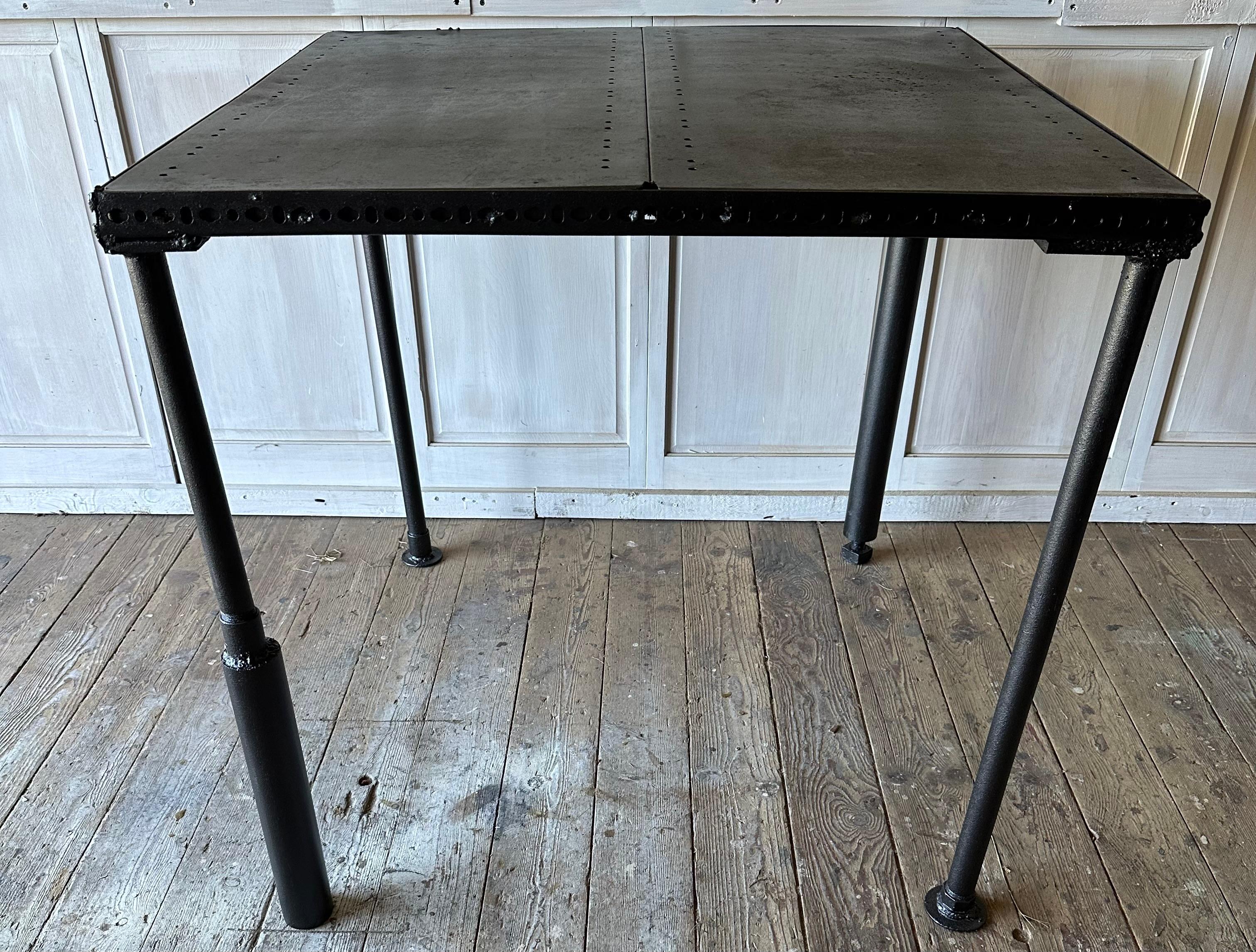 Industrial Style Wine or Work Table For Sale 1