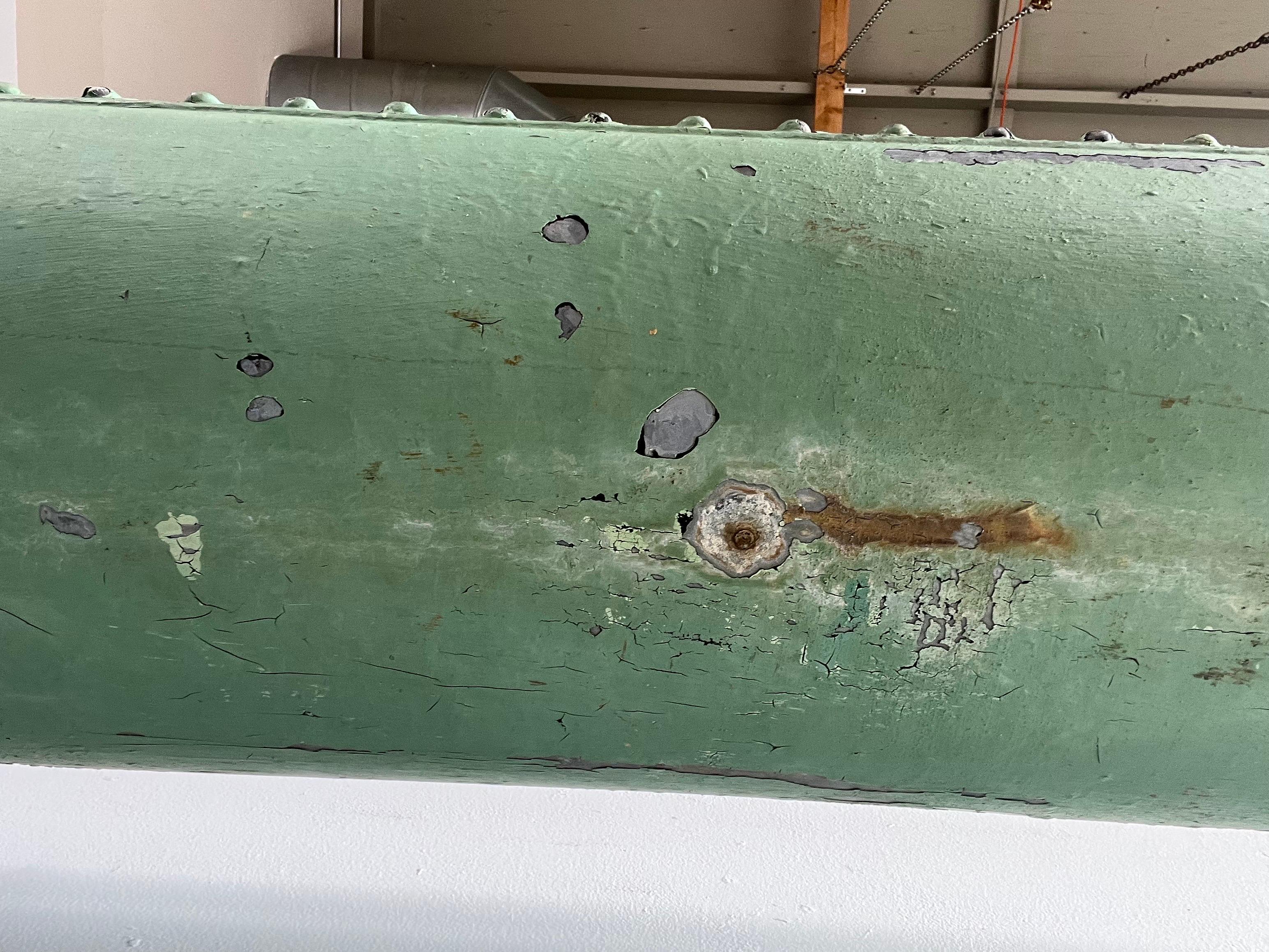 Fioriera industriale svedese in ferro verniciato in vendita 5