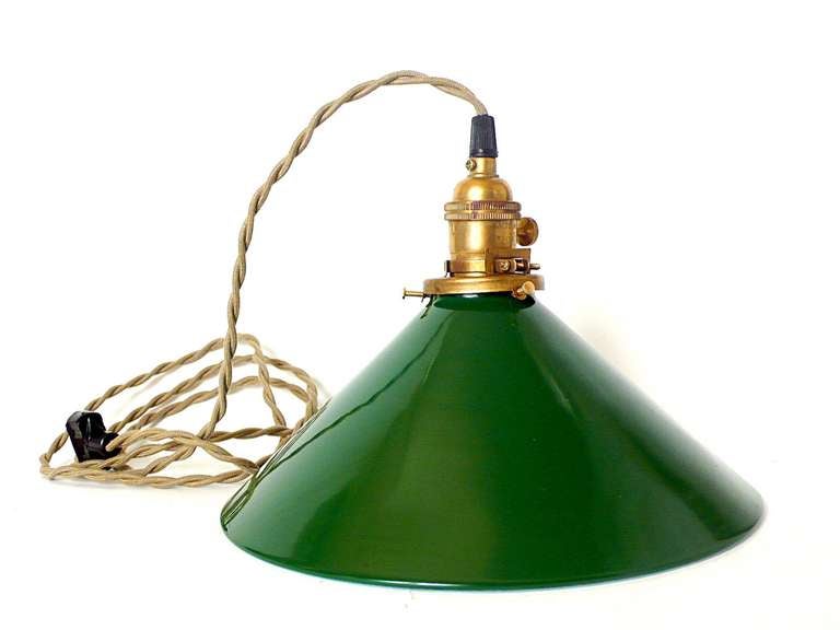 American Industrial Swinging Lamps