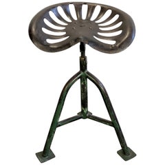 Retro Industrial Swivel Chair, 1950s