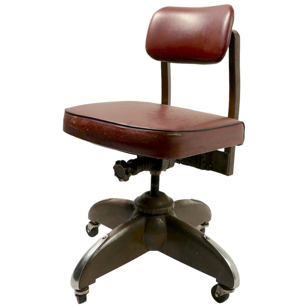 Industrial Swivel Desk Office Task Chair by Harter