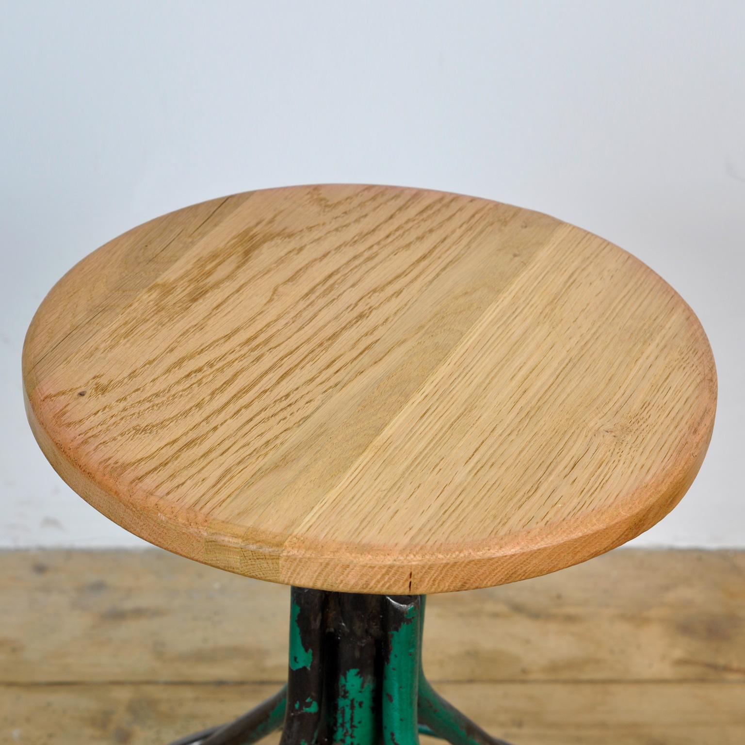 Mid-20th Century Industrial Swivel Stool, 1960's For Sale