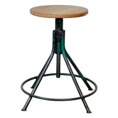 Industrial Swivel Stool, 1960's