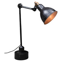 Lampada da tavolo industriale di Albert Albin Gras per Le Corbusier