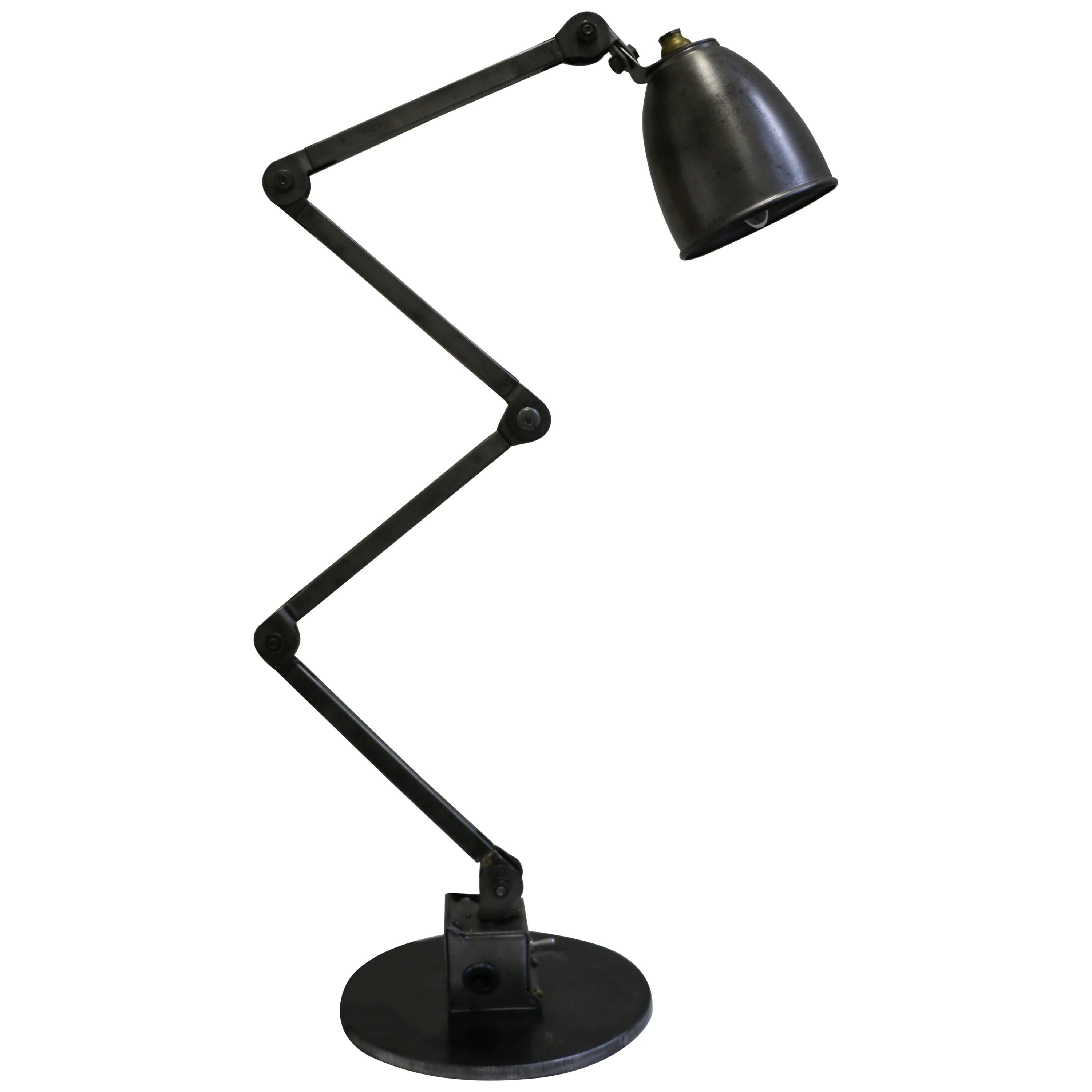 Industrial Table Lamp by E.D.L., UK, 1950s