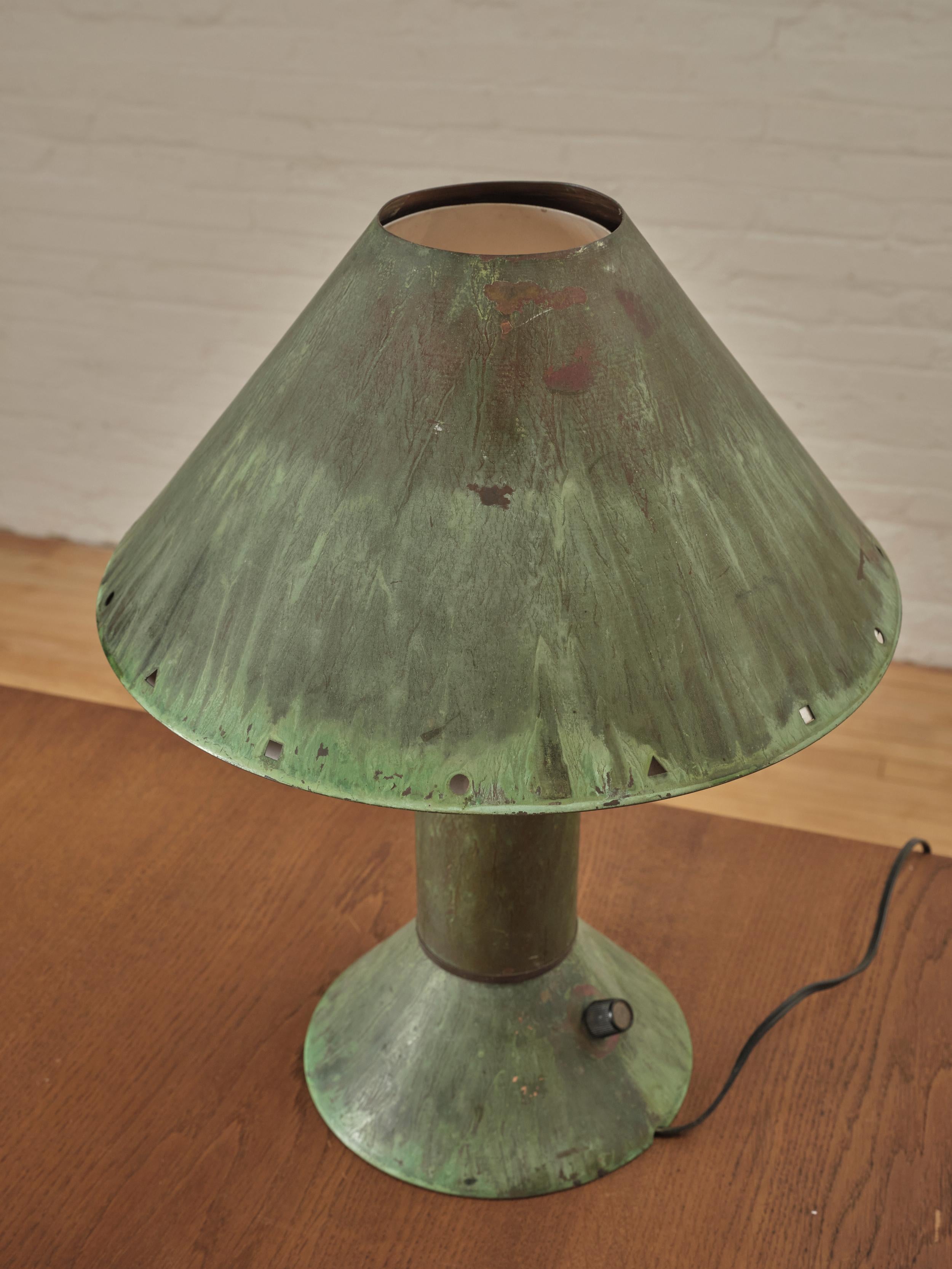 American Industrial Table Lamp by Ron Rezek