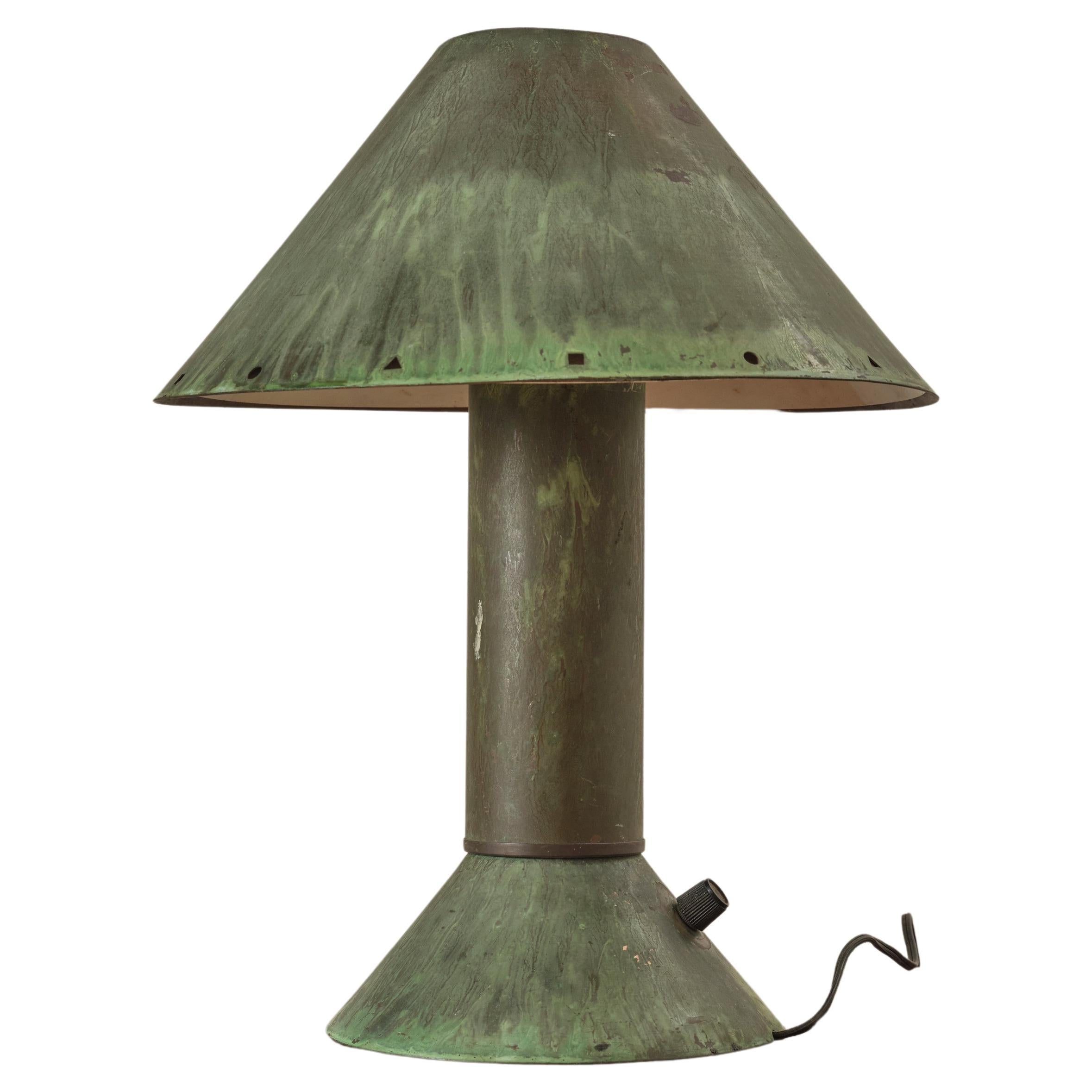 Industrial Table Lamp by Ron Rezek