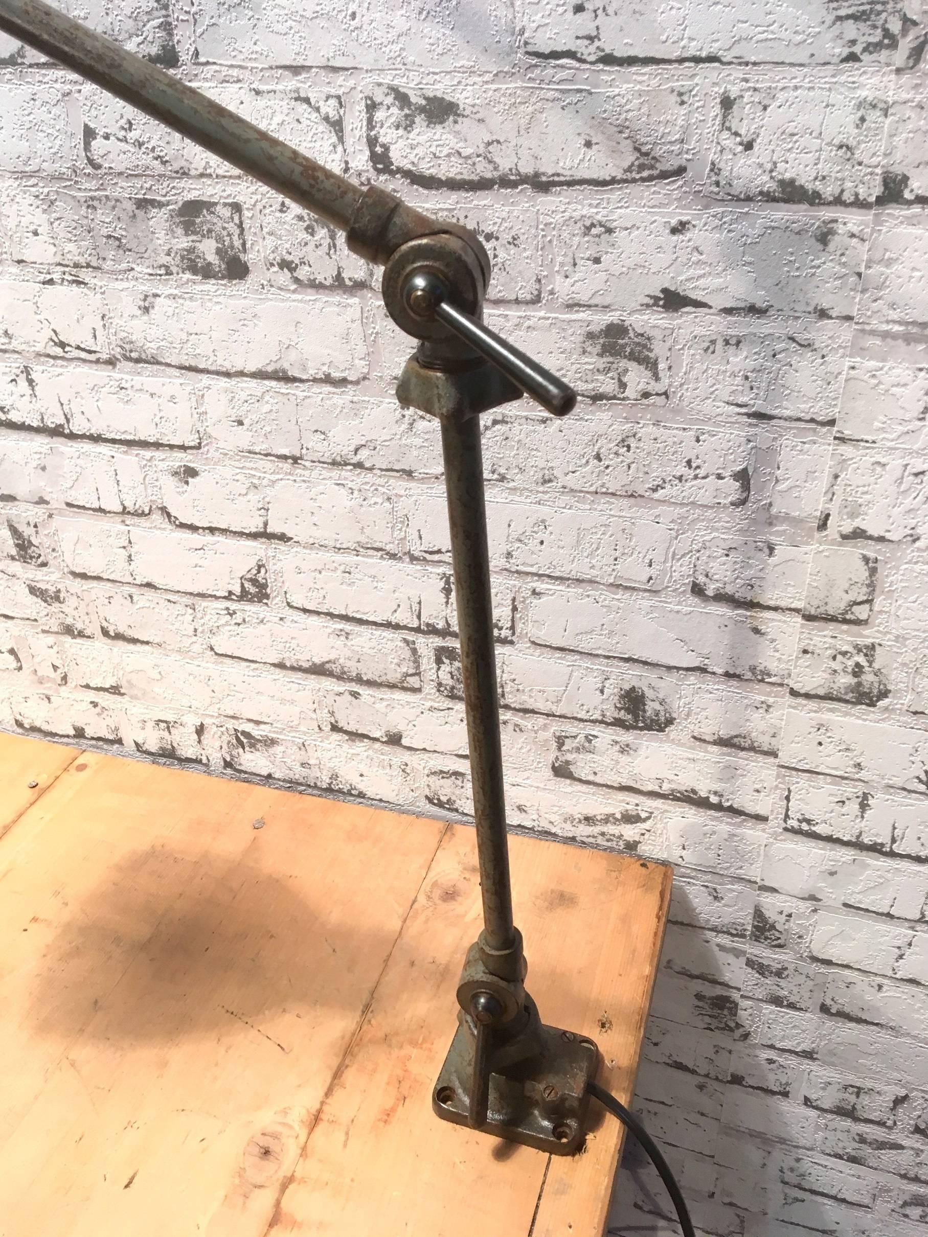 Czech Industrial Table Lamp, 1930s