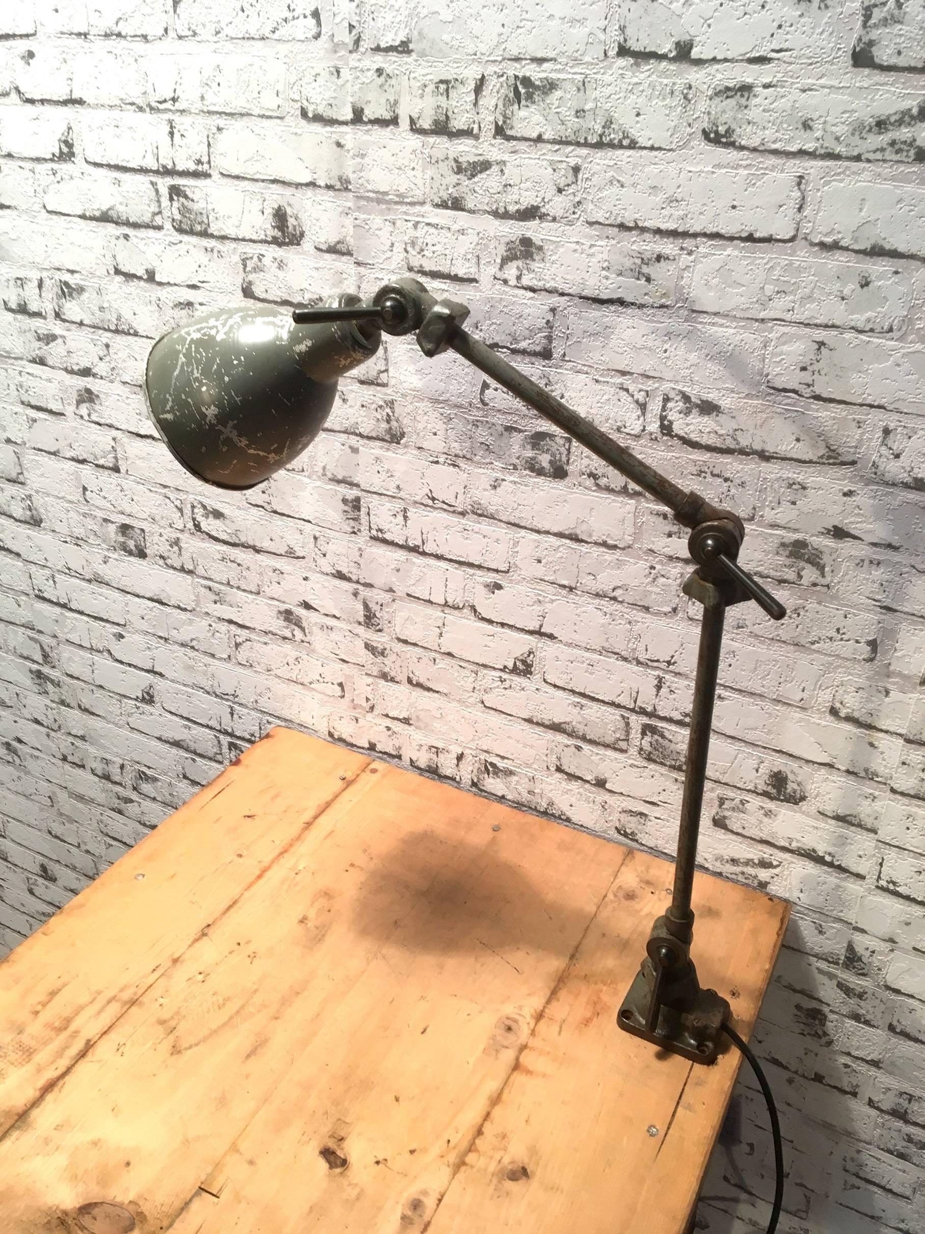 Mid-20th Century Industrial Table Lamp, 1930s
