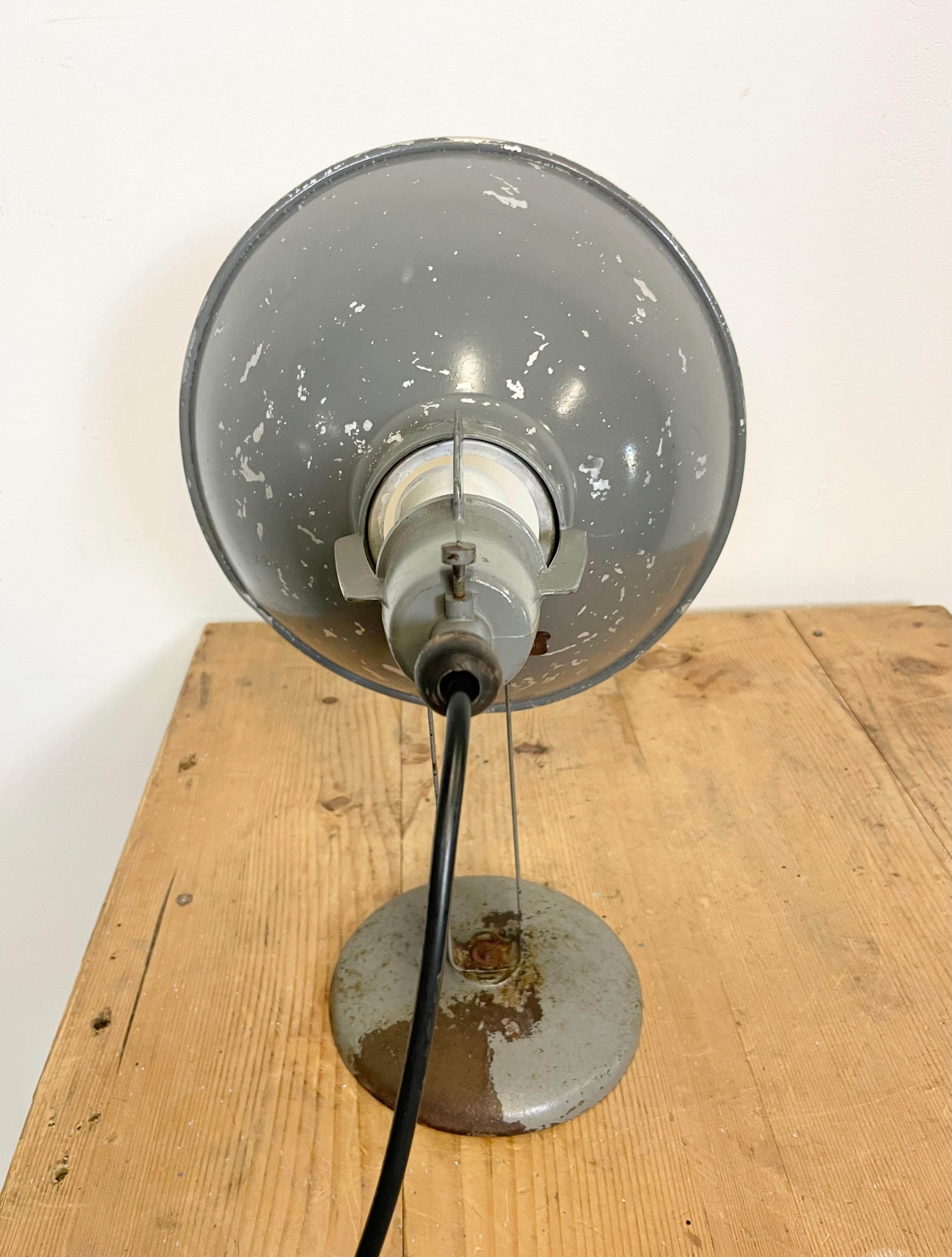 Industrial Table Lamp from BAG Turgi, 1950s For Sale 4