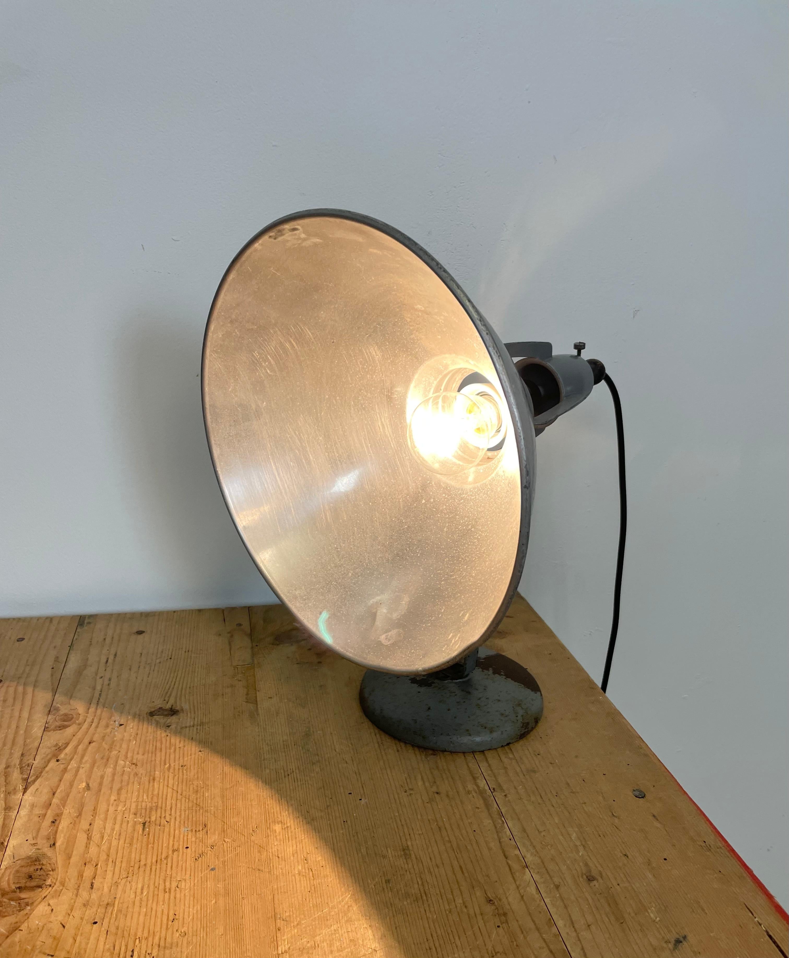 Industrial Table Lamp from BAG Turgi, 1950s For Sale 10