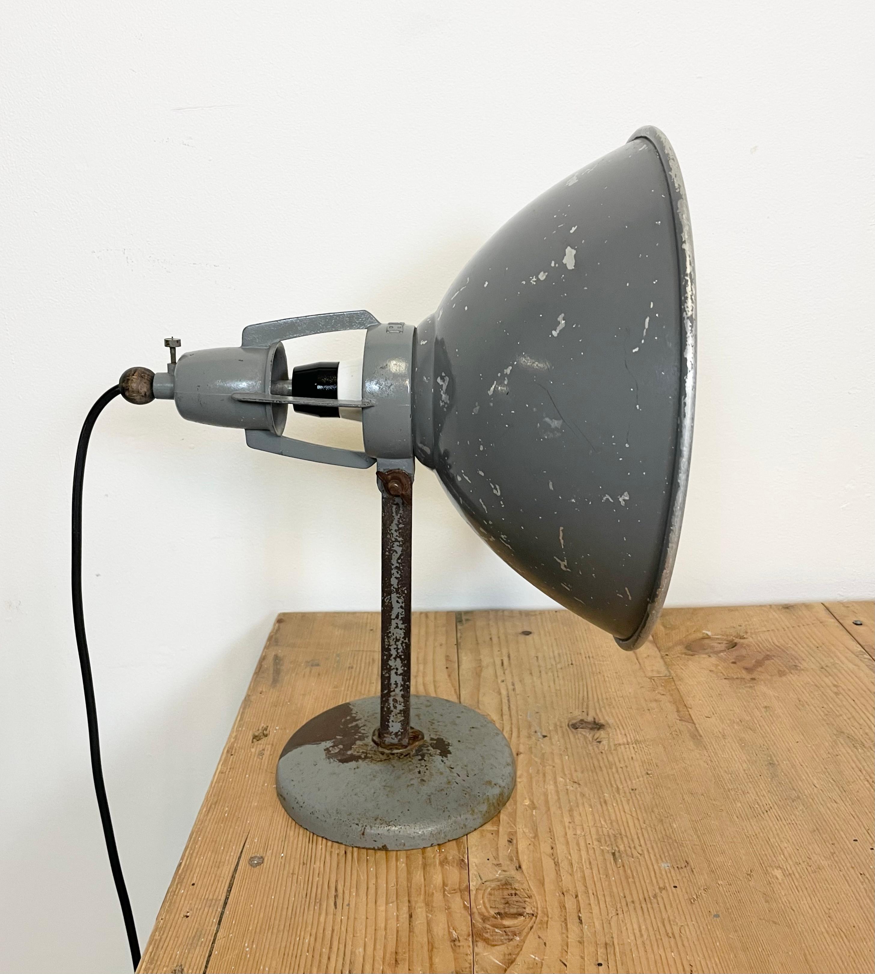 Industrial Table Lamp from BAG Turgi, 1950s For Sale 1