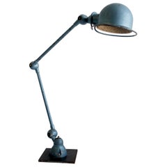 Industrial Table Lamp in Original Blue Finish