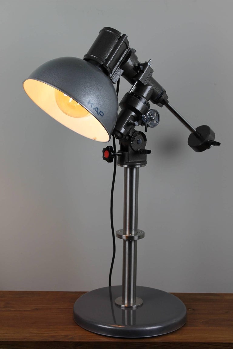Industrial Table Light, Desk Lamp at 1stDibs