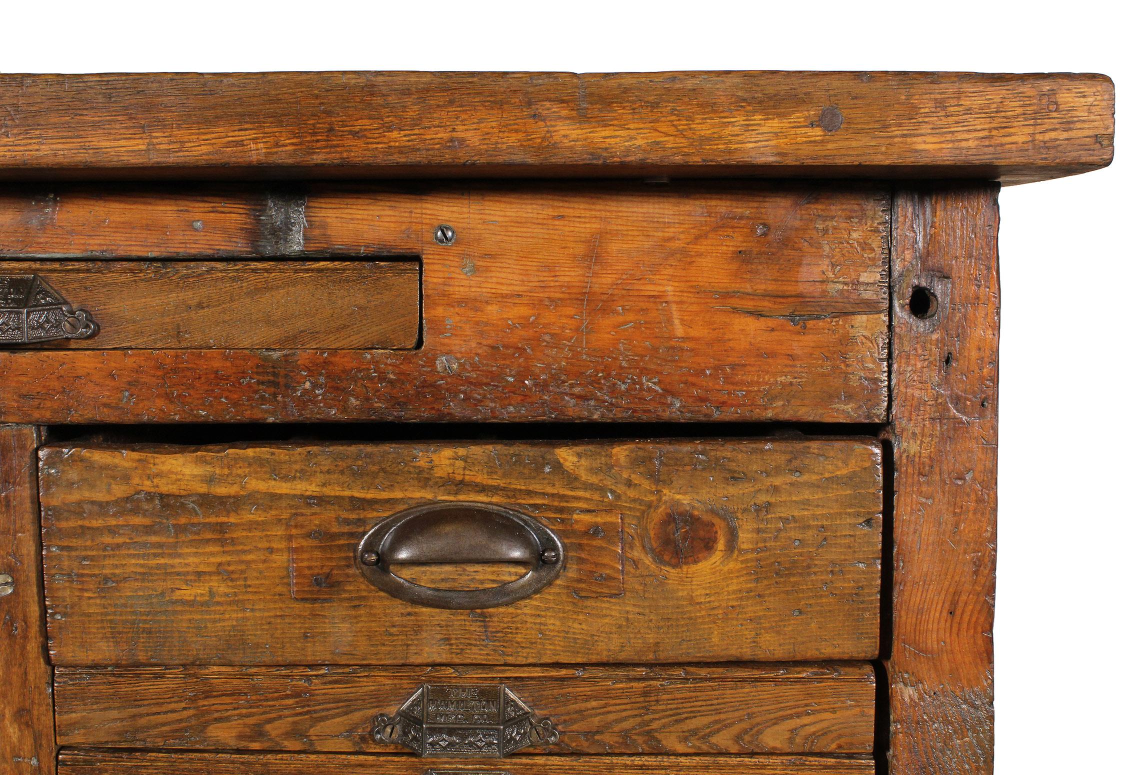 Industrial Table / Workbench / Island / Cabinet 4