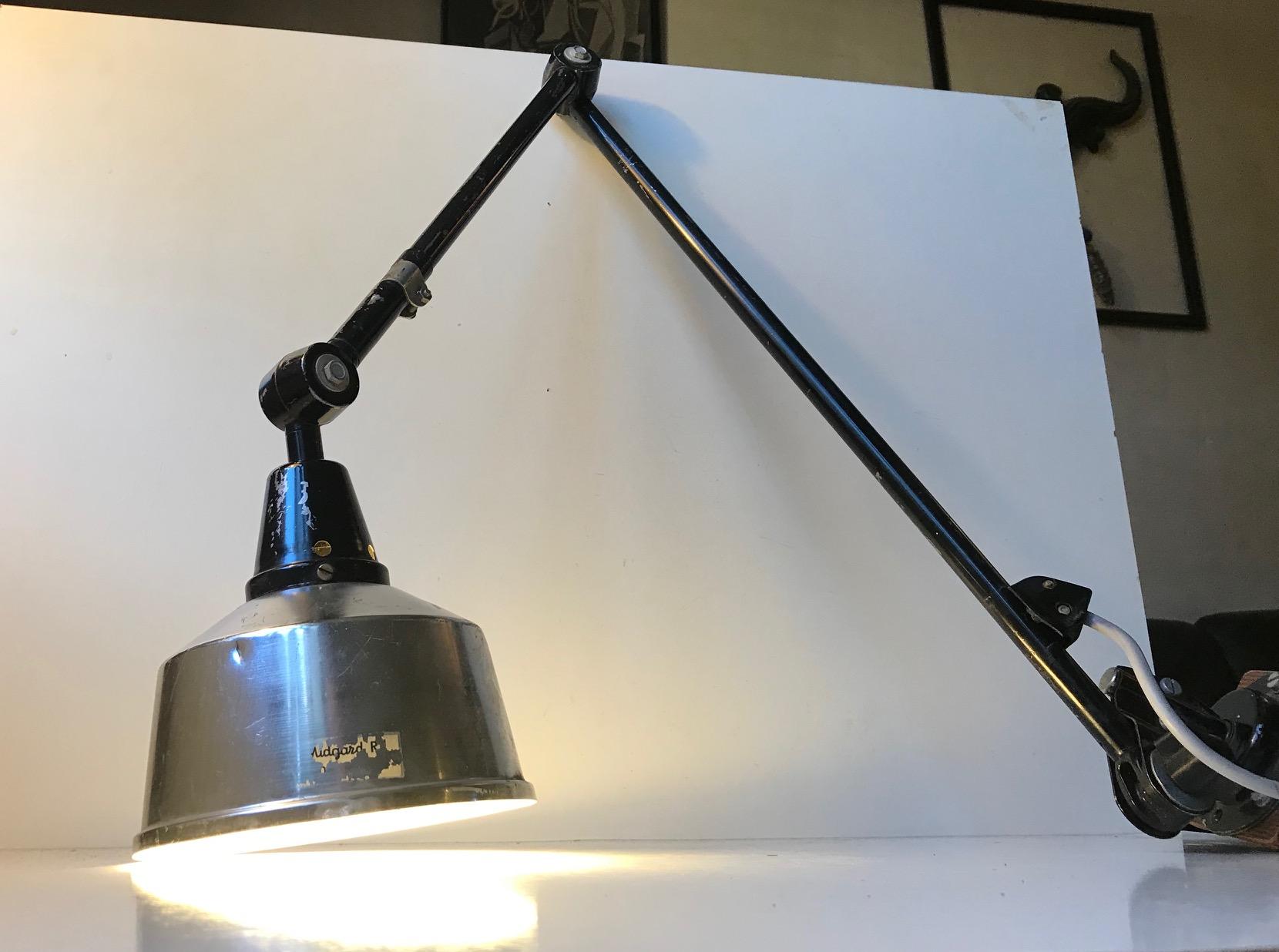 German Industrial Taske Table Lamp Midgard by Curt Fischer, 1950s For Sale