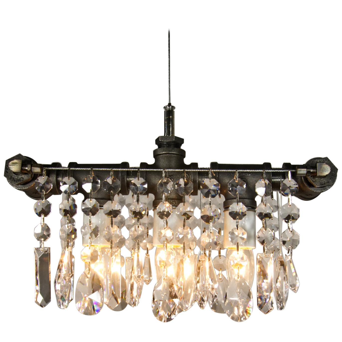 500 Bulbs Industrial Chandelier at 1stDibs