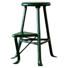 Industrial Three-legged Stool C. 1930's