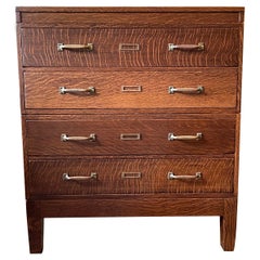 Industrial Tiger Oak Document Cabinet by Library Bureau Makers