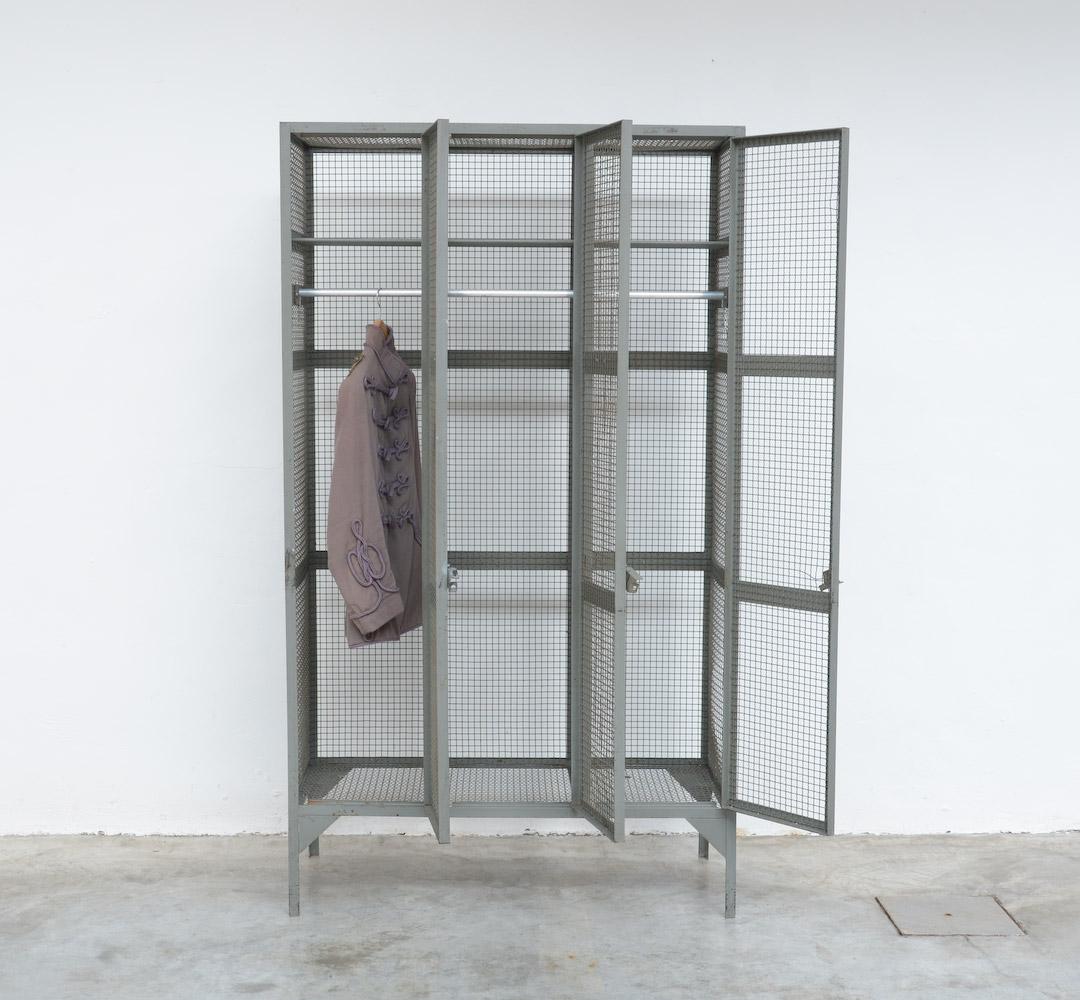 metal cage wardrobe