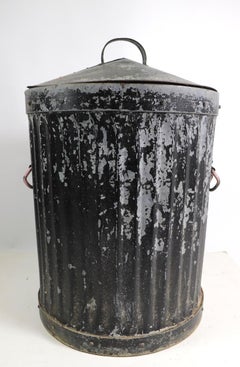 Industrial Trash Garbage Can with Lid