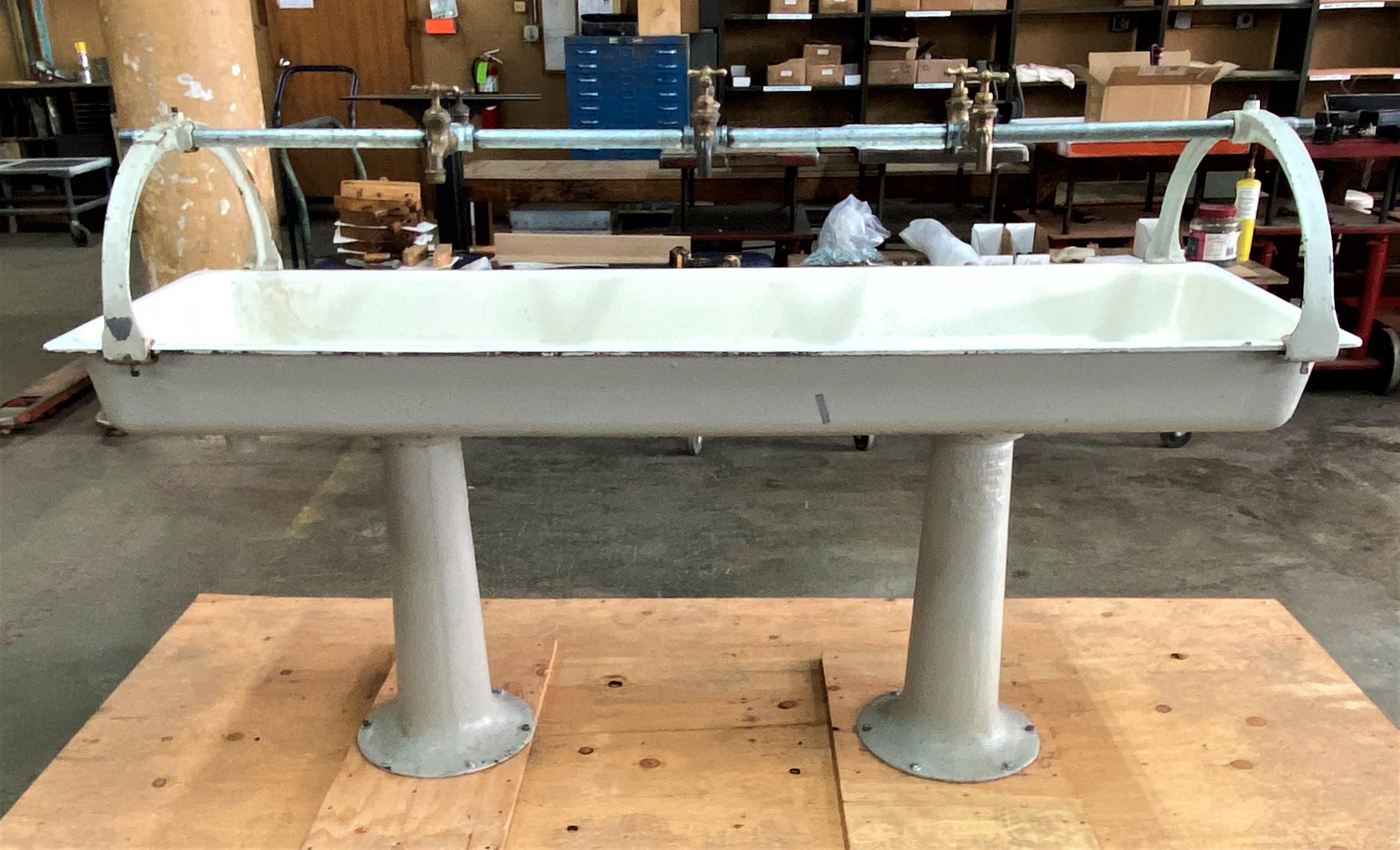 industrial trough sinks