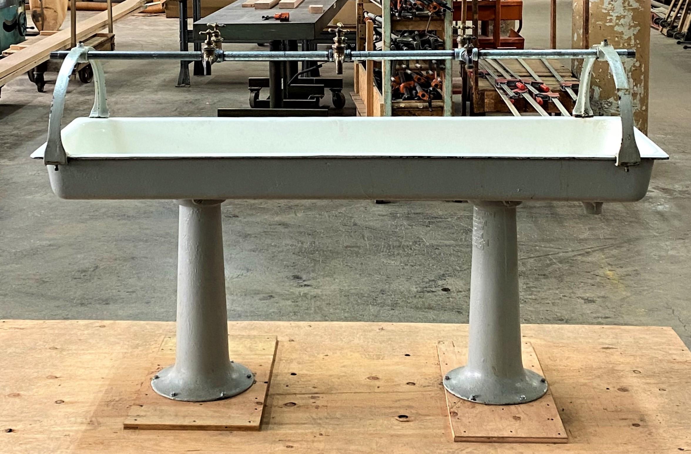 American Industrial Trough Sink