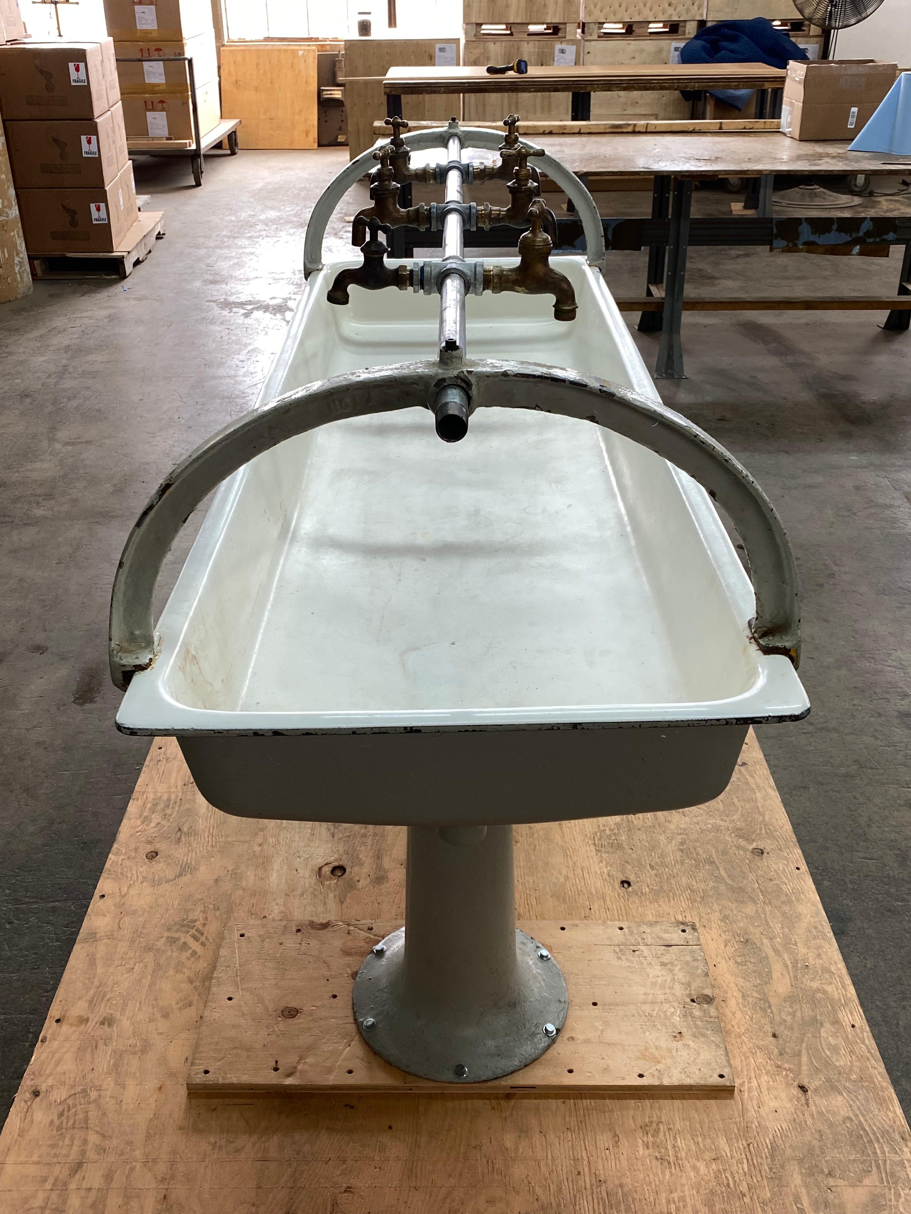 Cast Industrial Trough Sink
