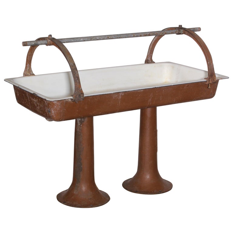 Industrial Trough Sink at 1stDibs